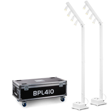 BeamZ BPL410W Set 2ks v přepravním kufru