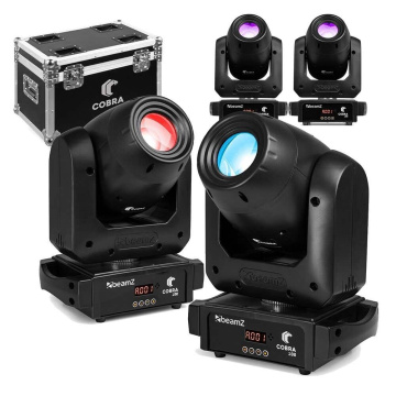 BeamZ Cobra 100 Set 4ks v přepravním kufru