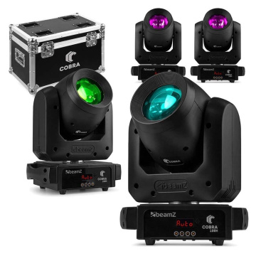 BeamZ Cobra 100H Set 4ks v přepravním kufru