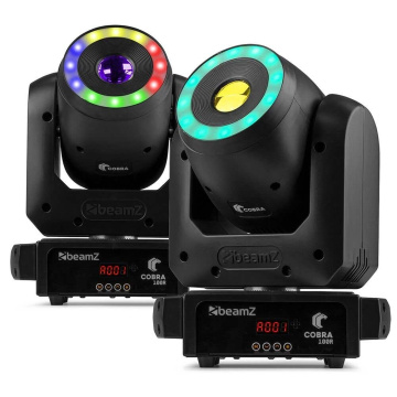 BeamZ Cobra 100R Set 2ks