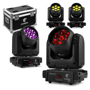 BeamZ Cobra 720 Set 4ks v přepravním kufru