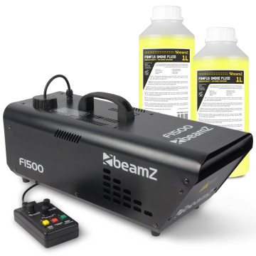 BeamZ F1500 Set se standardní náplní 2L