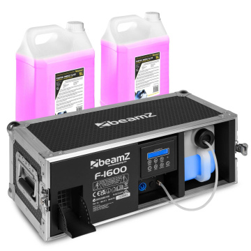 BeamZ F1600 Set s náplní s vysokou hustotou 10L