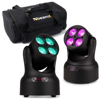 BeamZ NOVA420-BK Set 2ks s přepravní taškou