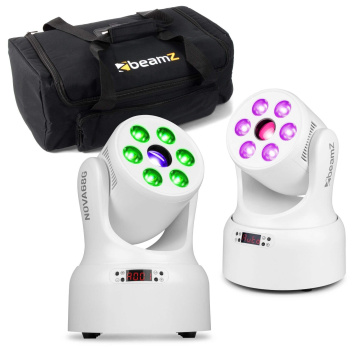 BeamZ NOVA68G-WH Set 2ks s přepravní taškou