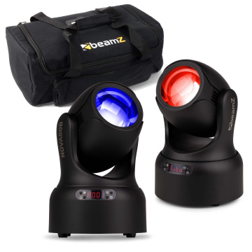 BeamZ NOVA80B-BK Set 2ks s přepravní taškou