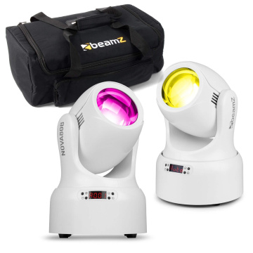 BeamZ NOVA80B-WH Set 2ks s přepravní taškou