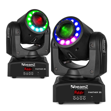 BeamZ Panther 35 Sada 2 otočných hlav - 35W LED