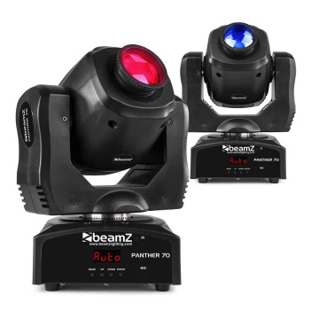 BeamZ Panther 70 LED Sada 2 otočných hlav Spot - 70W