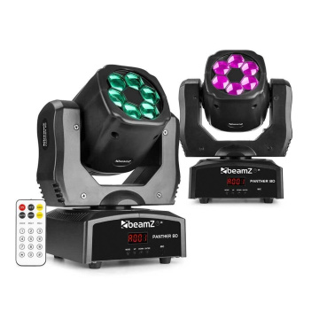 BeamZ Panther 80 LED Sada 2 otočných hlav - 6x 12W RGBW