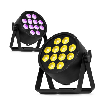 BeamZ Professional set 2 BAC334 LED Par reflektorů - ProPar s RGBWA-UV LED - 12x 10W