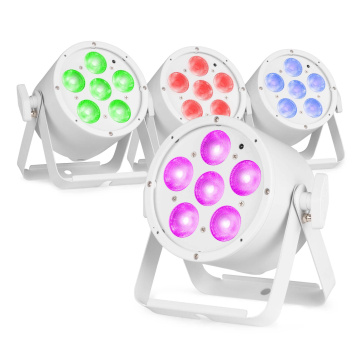 BeamZ Professional set 4 BAC322W LED Par - Pro Par s RGBALC LED - 6x 10W - bílá