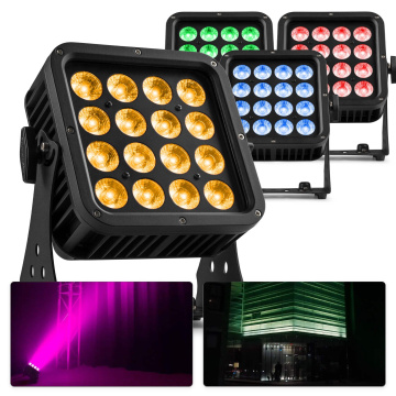 BeamZ Professional set 4x StarColor135 - IP65 voděodolný floodlight s 16x 8W RGBA LED