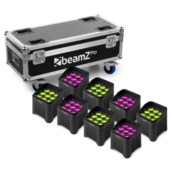 BeamZ Professional BBP48 Set 8ks v přepravním kufru