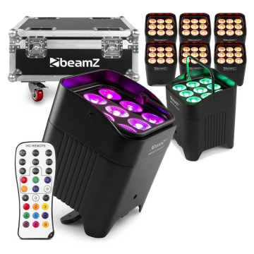 BeamZ Professional BBP59 Set 8ks v přepravním kufru