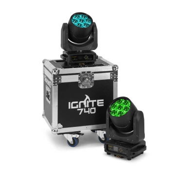 BeamZ Professional IGNITE740 Set 2ks v přepravním kufru