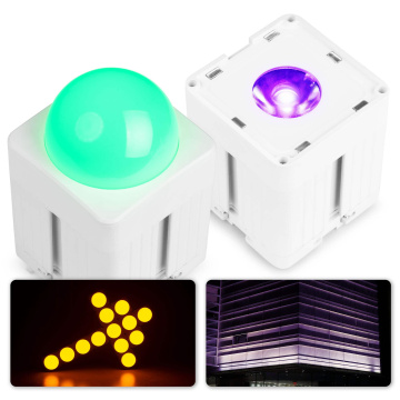 BeamZ Professional KUBE20WH Uplight Set 2ks