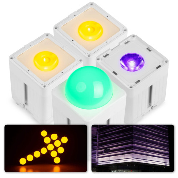 BeamZ Professional KUBE20WH Uplight Set 4ks