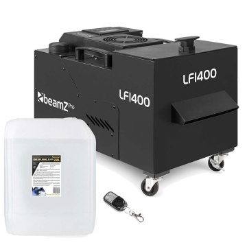 BeamZ Professional LF1400 Low Fogger Set s náplní 20L