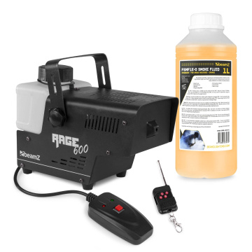 BeamZ RAGE600 Set se standardní náplní 1L