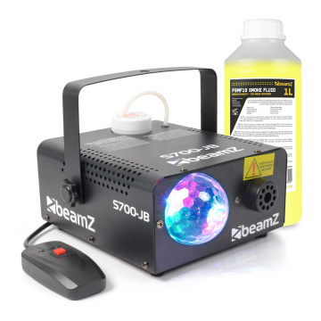 BeamZ S700-JB výrobník mlhy se světelným efektem Jelly Ball - včetně 1 litru náplně do mlhy - 700W