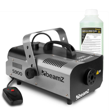 BeamZ S900 výrobník mlhy s 1 litrem náplně a dálkovým ovládáním - 900W