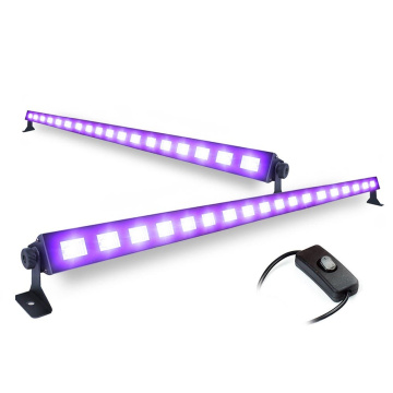 BeamZ set 2 BUV183 LED UV blacklight barů - 18 x 3W