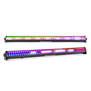 BeamZ sada 2 LCB288 RGBW LED barů - Wash a stroboskop - 102 cm