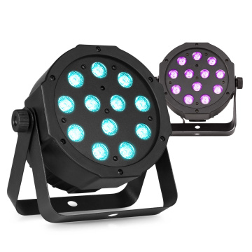 BeamZ set 2 SlimPar37 LED Par s 12x 4W RGBW LED a DMX - Včetně dálkového ovládání