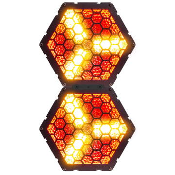 BeamZ Set 2x RB90-5 Retro Blinders - 3x 30W RGB/WW LED - 5 pinů DMX