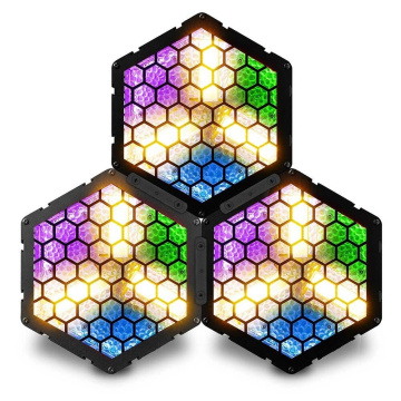 BeamZ Sada 3x RB90 Retro Blinderů - 3x 30W RGB/WW LED