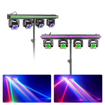 BeamZ ShowBar GO Vibe - Sada dvou LED BARů se stativy - RGBW
