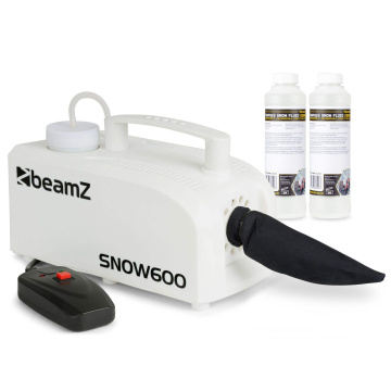 BeamZ SNOW600 výrobník sněhu s koncentrátem pro 10 litrů sněhové kapaliny