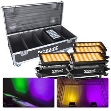 BeamZ Professional Star-Color 360 (čtyři kusy) v FL4 flightcase