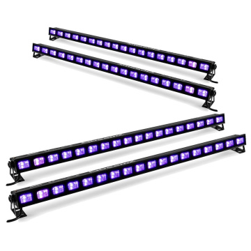 BeamZ set 4 BUV183 LED UV blacklight barů - 18 x 3W