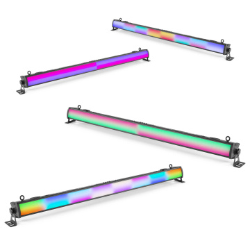BeamZ sada 4 LED ramp LCB224 s 224x SMD RGB LED - 16 sekcí