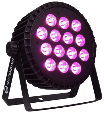 LIGHT4ME Alu Quad PAR Powerful 14x10W RGBW IEC