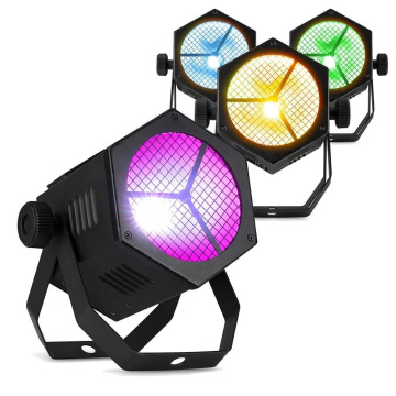 BeamZ sada 4 RB40 retro reflektorů s 40W RGBW COB LED