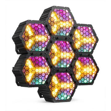BeamZ Sada 7x RB90 Retro Blinderů - 3x 30W RGB/WW LED