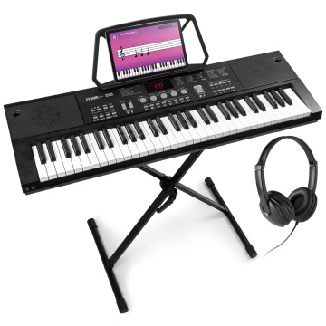 Max KB15 Set keyboardu se sluchátky a stojanem