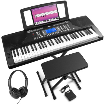 Max Rhapsody61 Set keyboardu se sluchátky, pedálem, stojanem a stoličkou