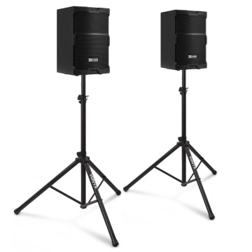 Power Dynamics PDY210A aktivní set reproduktorů se stojany - 10 palců - 800W - Černý