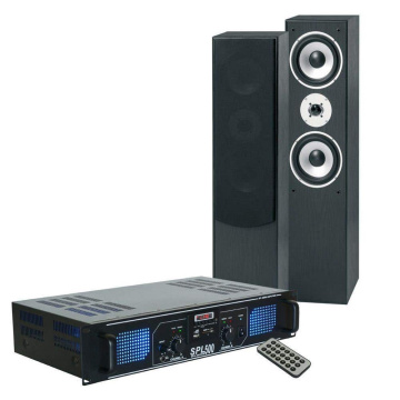 Skytec Stereo instalace se zesilovačem 500W, Fenton hifi reproduktory & 10 m reproduktorový kabel