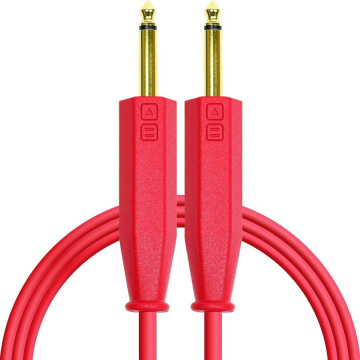 DJ TechTools Chroma Cable 6,3 TS-TS Red