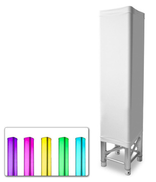 BeamZ LTS10W Návlek na konstrukci bílý 100cm
