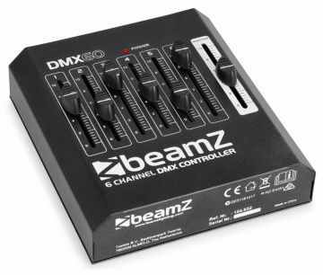BeamZ DMX-60 Kontroler DMX, 6-kanálový