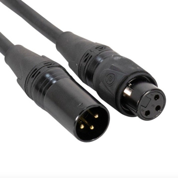ADJ DMX 3pin IP65 0,5m STR