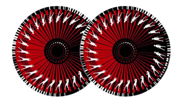 Zomo Slipmats Dance Red