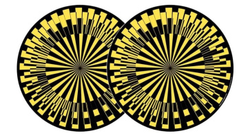 Zomo Slipmats Scope Yellow