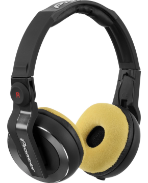 Zomo Earpad Set Velour for Pioneer HDJ-500 Yellow